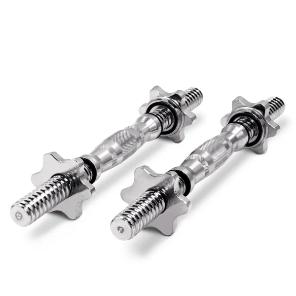 323af1158bbe8f8181381b1cdf54ae55 Adjustable Steel Dumbbell Handle Set