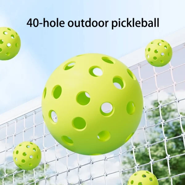 40-Hole Outdoor Pickleball Training Ball