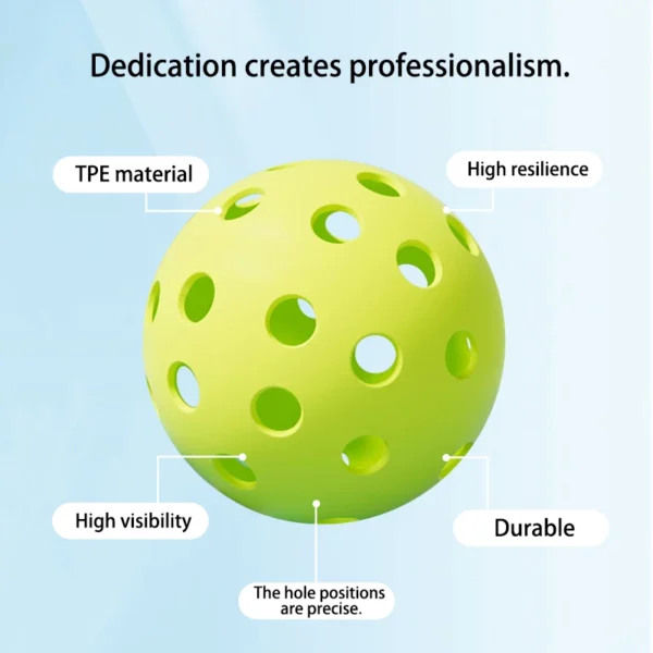 40-Hole Outdoor Pickleball Training Ball