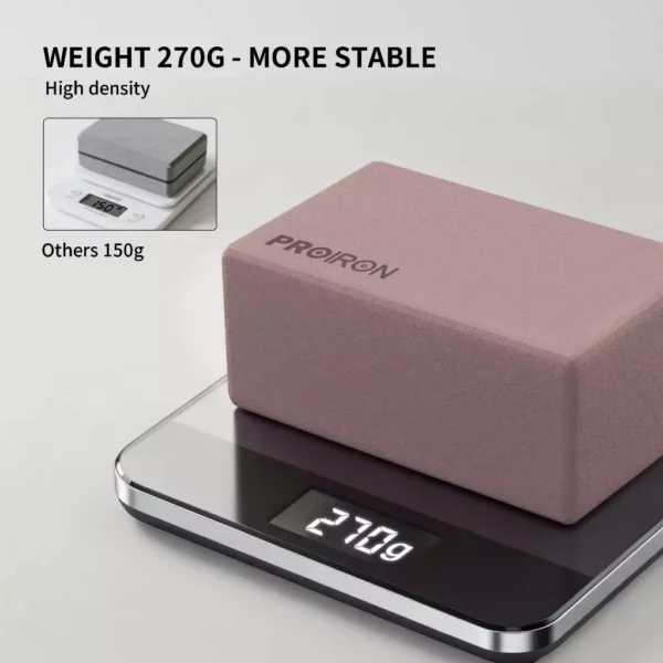 High Density Yoga Blocks Set 2pcs