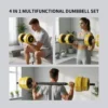 cn-11134207-820l4-modr8izl1r0gf0 4 in 1 Adjustable Dumbbell & Barbell Set 20kg