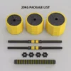 cn-11134207-820l4-modr8j0mz30rf6 4 in 1 Adjustable Dumbbell & Barbell Set 20kg