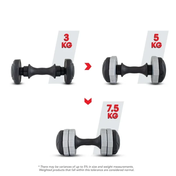 sg-11134201-7qveg-lhzw7p62uc5034 Trident Master Premium Adjustable Dumbbell Set 7.5kg