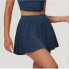 Pleated Tennis Skort with Inner Shorts