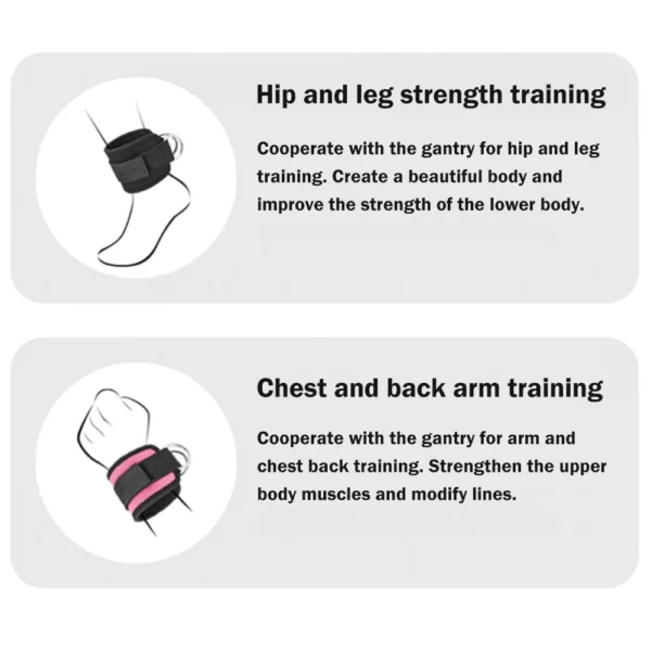 sg-11134201-8261u-mjdlbybxzm6d10 Adjustable Ankle Strap for Cable & Resistance Training