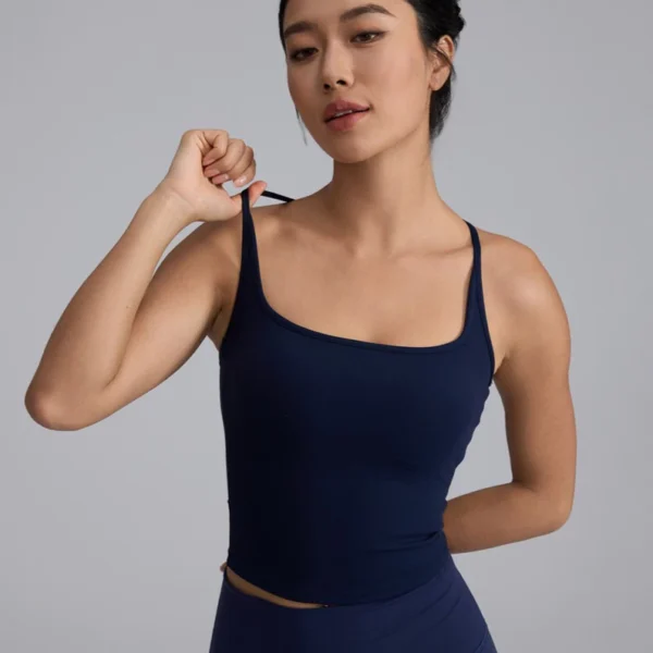 Square Neck Active Tank Top