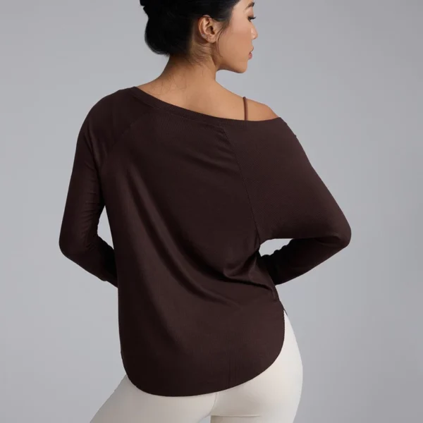 sg-11134201-8262z-mk29xcxi27evff Off Shoulder Relaxed Fit Yoga Top